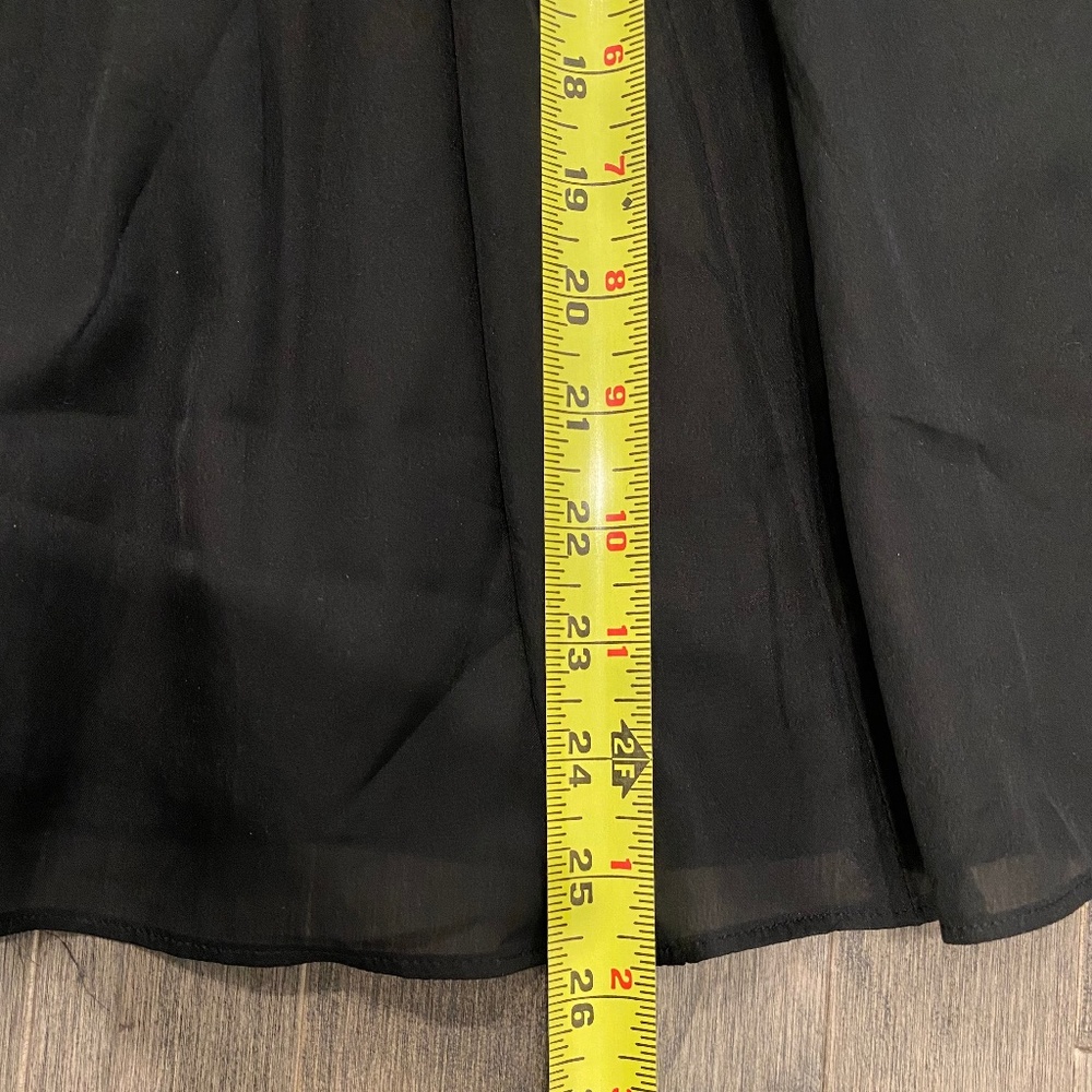 π«SOLDπ«π HOST PICK π NWT Abercrombie & Fitch Ruched Chiffon Mini Dress - Picture 13 of 13